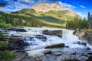 Athabasca Falls in Jasper NP