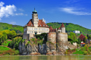 Old Abbey Castle on Danube, Austria