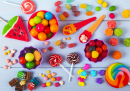 Colorful Lollipops, and Candies