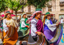 Folk Festival in Montblanc, Spain
